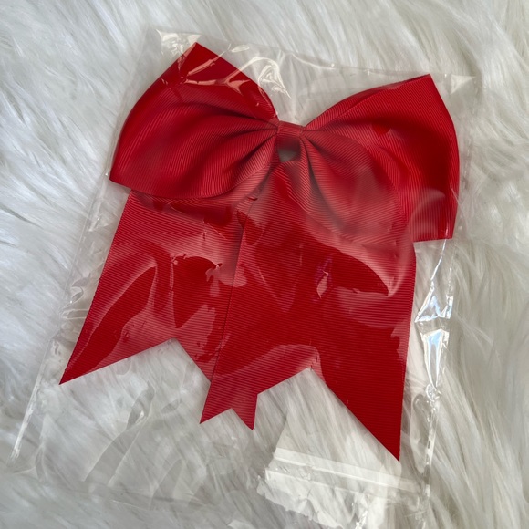 Other - NEW Girl’s Red Bow Hair Tie🎀